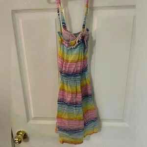 Xhilaration Rainbow summer girls‎ dress